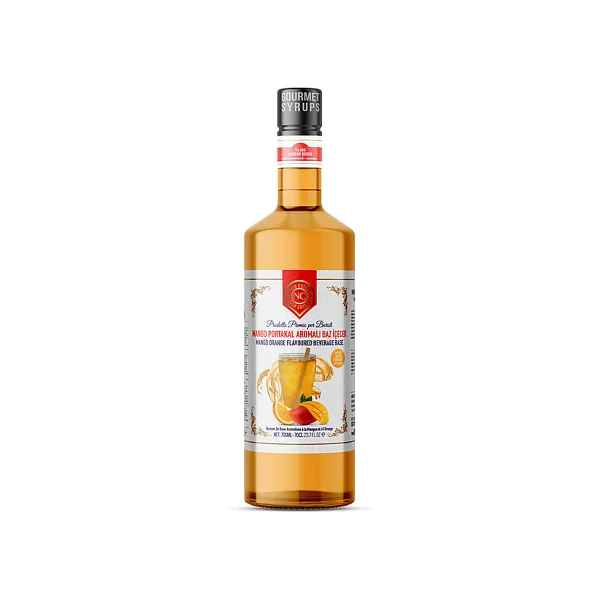 Nish Portakal Mango Aromalı Baz İçecek 700 Ml - Görsel 2
