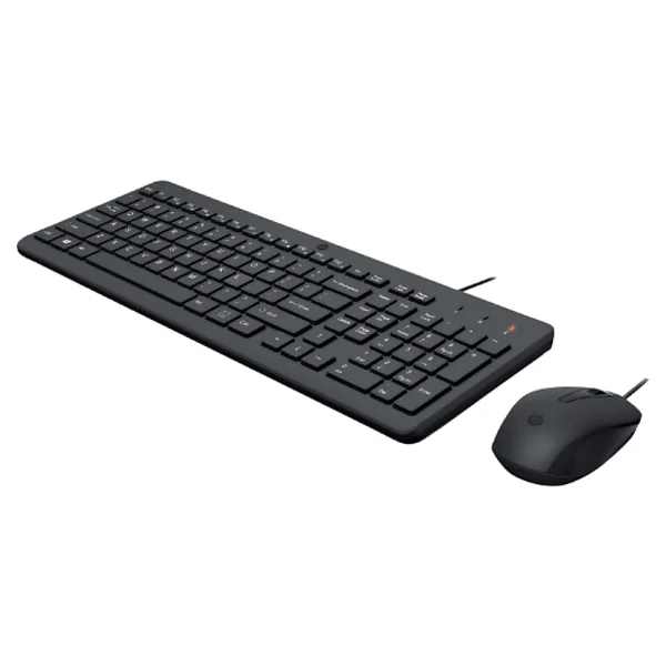Hp 150 240j7aa Sessiz Kablolu Klavye Mouse Seti - Görsel 4