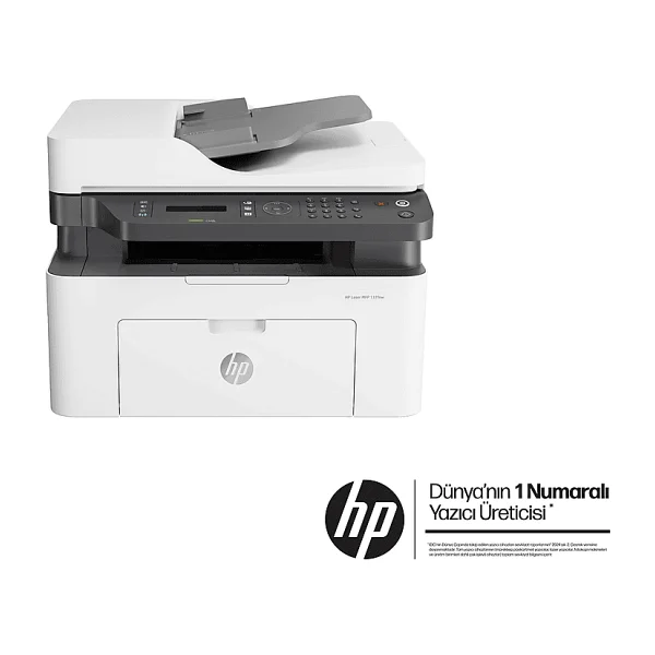 Hp Laser M137fnw 4zb84a Wi-Fi + Fotokopi + Tarayıcı + Faks Mono Çok Fonksiyonlu Lazer Yazıcı - Görsel 9