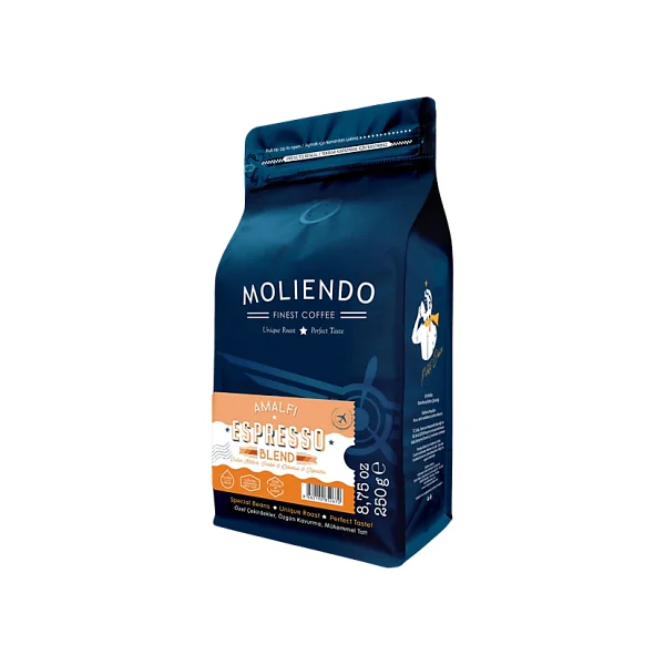 Moliendo Amalfi Espresso Blend Çekirdek Kahve 250 Gr - Görsel 3