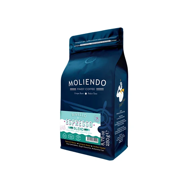 Moliendo Ravello Espresso Blend Çekirdek Kahve 250 Gr - Görsel 3
