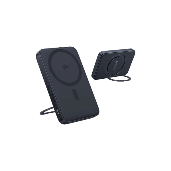 Baseus Picogo Qi2 Siyah 5000 mAh Hızlı Şarj Magsafe Powerbank