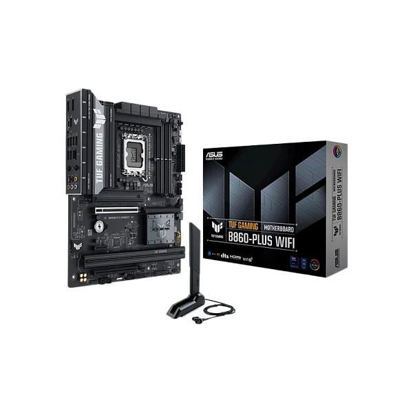Asus Tuf Gaming B860-Plus Wi-Fi Intel Lga1851 DDR5 Atx Anakart - Görsel 3
