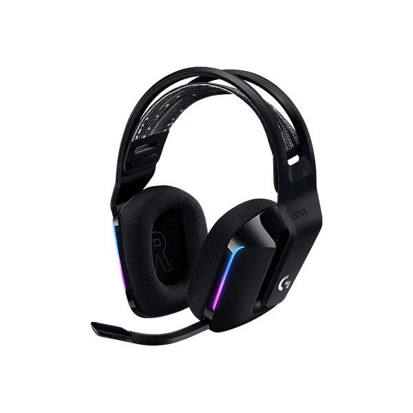 Logıtech G G733 Lightspeed RGB Kablosuz 7.1 Surround Ses Oyuncu Kulaklığı - Siyah - Görsel 2