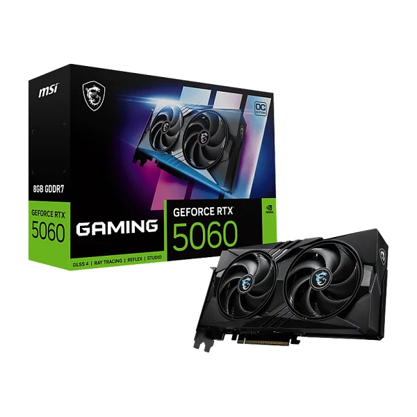 Msı RTX 5060 8g Gaming Oc G5060-8gc 128 Bit Gddr7 8 GB Ekran Kartı - Görsel 3