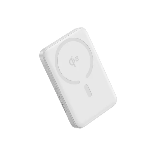 Baseus Enerfill Fm12 Beyaz 10000 mAh Hızlı Şarj Magsafe Powerbank - Görsel 5