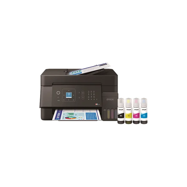 Epson Ecotank L5390 Wi-Fi + Tarayıcı + Fotokopi + Faks Renkli Çok Fonksiyonlu Tanklı Mürekkep Püskürtmeli Yazıcı - Görsel 5