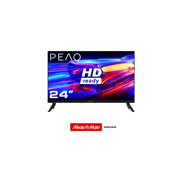 Peaq 24D8000 HD 24" 61 Ekran Uydu Alıcılı LED TV