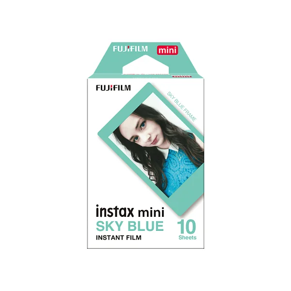 Fujifilm Instax Mini Sky Blue Edition 10'lu Özel Film - Görsel 5