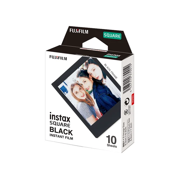 Fujifilm Instax Square Black Frame 10'lu Film - Görsel 2