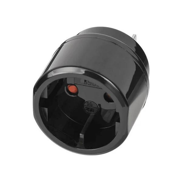 Brennenstuhl Türkiye Fiş Sistemi Usa-Kanada-Meksika-Japonya Ülkeleri Uyumlu Ip20 Lisanslı Topraklı Travel Adaptör Dönüştürücü Siyah - Görsel 6
