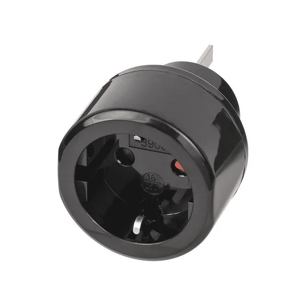 Brennenstuhl Türkiye Fiş Sistemi Avustralya-Çin Ülkeleri Uyumlu Ip20 Lisanslı Topraklı Seyahat Adaptör 220v Dönüştürücü Siyah - Görsel 5