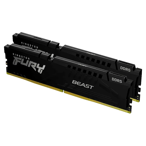 Kingston Fury Beast 16 GB (2x8) 5200 MHz Cl36 Kf552c36bbek2/16 DDR5 RAM - Görsel 2