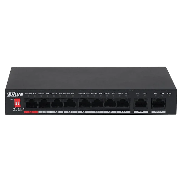 Dahua PFS3010-8ET-96-V2 8 Port Switch - Görsel 3