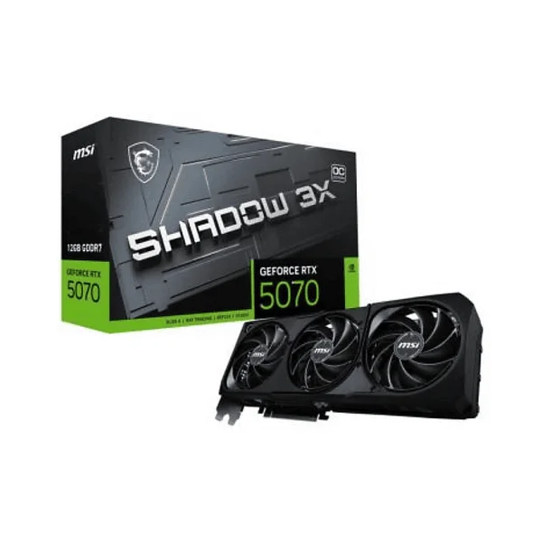 MSI Graphics card RTX5070 12GB GDDR7 GeForce RTXTM 5070 12 GB Ekran Kartı