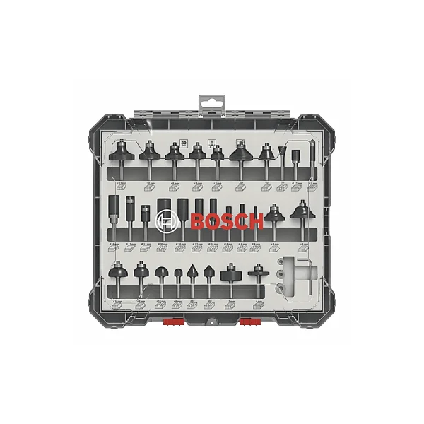 Bosch 2607017474 30 Parça 6 Mm Şaft Pro Karışık Freze Seti - Görsel 6