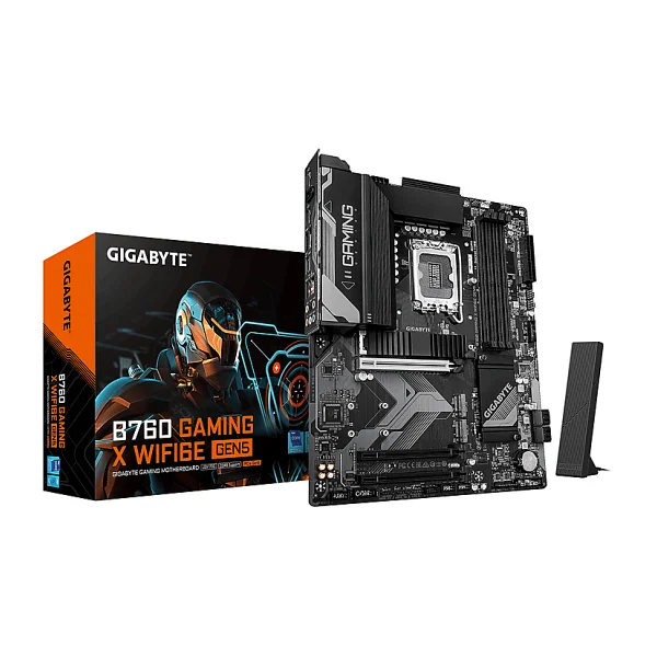Gigabyte B760 Gaming X Wıfı6e Gen5 Intel Lga1700 DDR5 Atx Anakart - Görsel 6