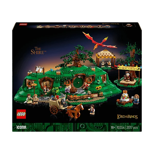 Lego 10354 Icons Yüzüklerin Efendisi Shire - Görsel 5