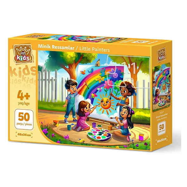 Art Puzzle Minik Ressamlar 50 Parça Puzzle 35327 - Görsel 4