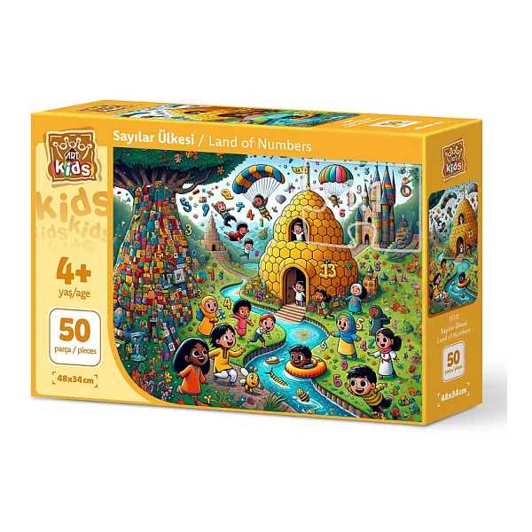 Art Puzzle Sayılar Ülkesi 50 Parça Puzzle 35317 - Görsel 3