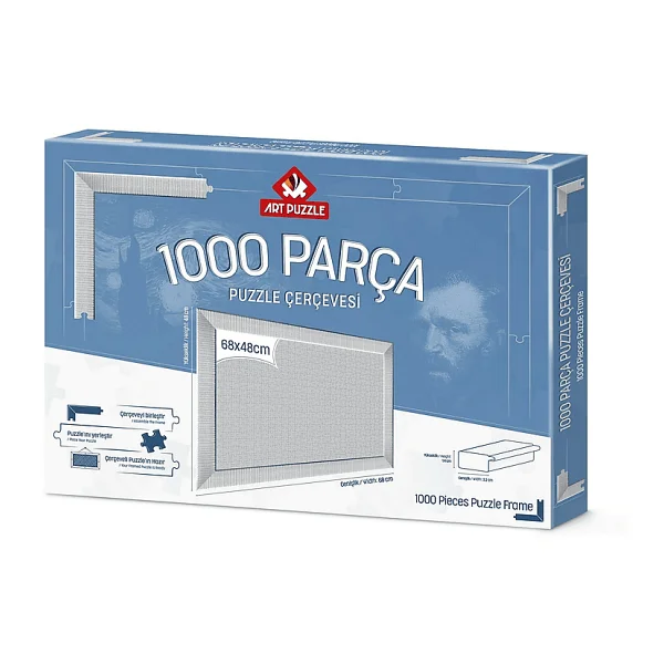 Art Puzzle 1000 Parça Beyaz Demonte Puzzle Çerçevesi - Görsel 2