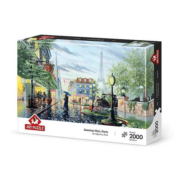 Art Puzzle Yaz Yağmuru Paris Puzzle 2000 Parça 4574 - Görsel 3
