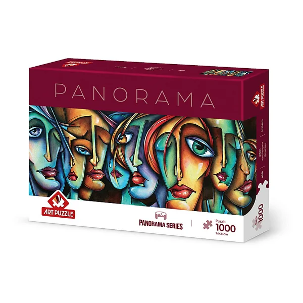 Art Puzzle Hüznü Paylaşanlar Panorama Puzzle 1000 Parça 4446 - Görsel 2