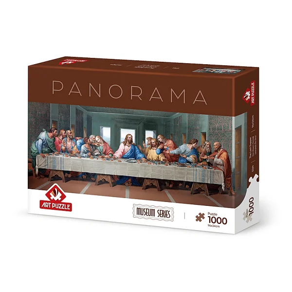 Art Son Akşam Yemeği Panorama Puzzle 1000 Parça 5244 - Görsel 4