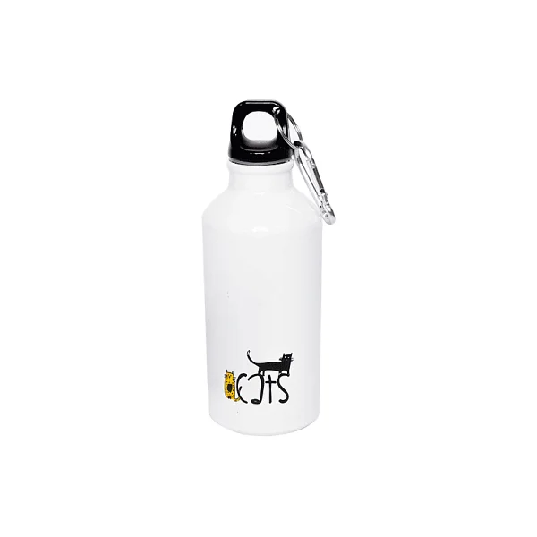 Biggdesign Cats 400 Ml Karabinerli Alüminyum Matara - Görsel 8