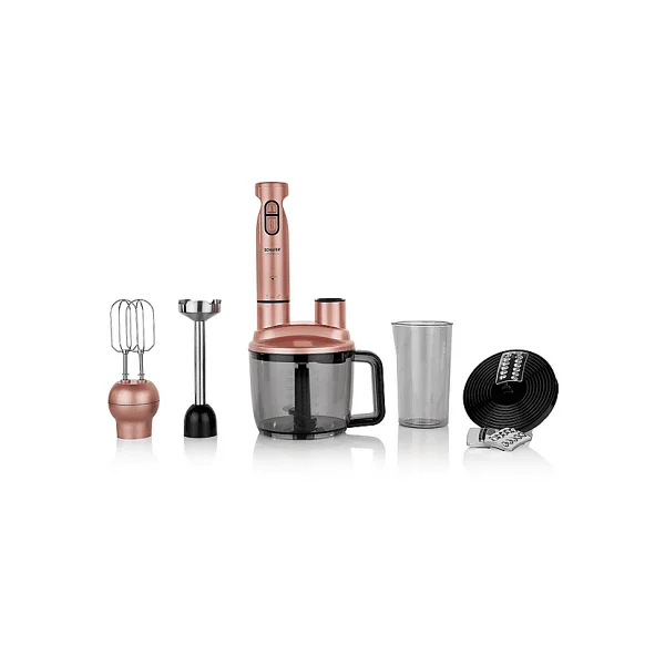 Schafer Chef Blend Mega Rose Gold 1500 W Blender Seti - Görsel 7