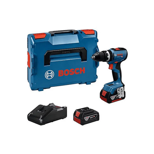 Bosch Gsr 18v-65 Çift Akülü 5 Ah Vidalama Makinesi - Görsel 5