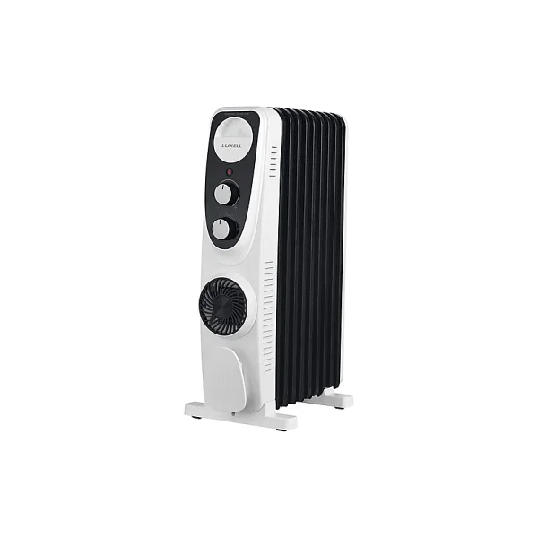 Luxell Lux09-Fp-Bw 9 Dilim Siyah Beyaz 2400 W Yağlı Radyatör - Görsel 4