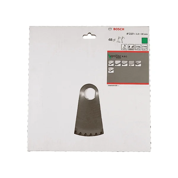 Bosch Optiline Wood 2608640623 210x30 mm 48 Diş Daire Testere Bıçağı - Görsel 3