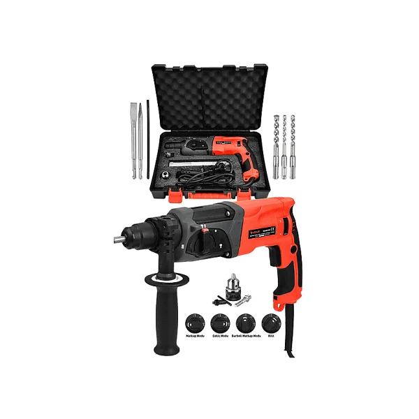 Assur 850w Darbeli Metal Şanzıman Kırıcı Delici Hilti Matkap - Görsel 7