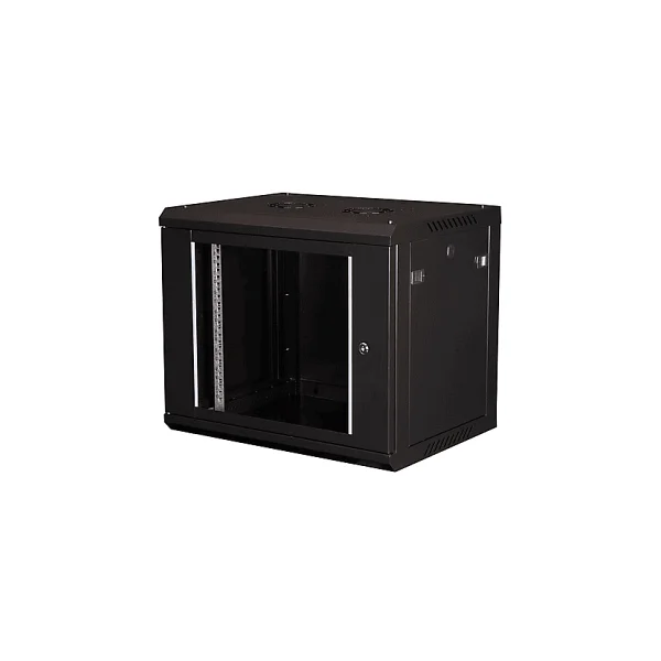 Lande - 9u 19" Duvar Tipi Rack Kabinet Genişlik: 600 Mm Derinlik: 450 Mm Siyah - Görsel 3