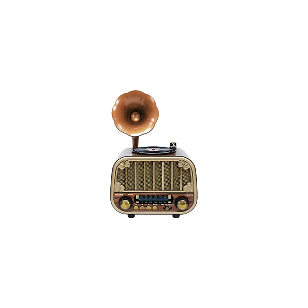 Torima D76 Ahşap Nostaljik Radyo - Görsel 3