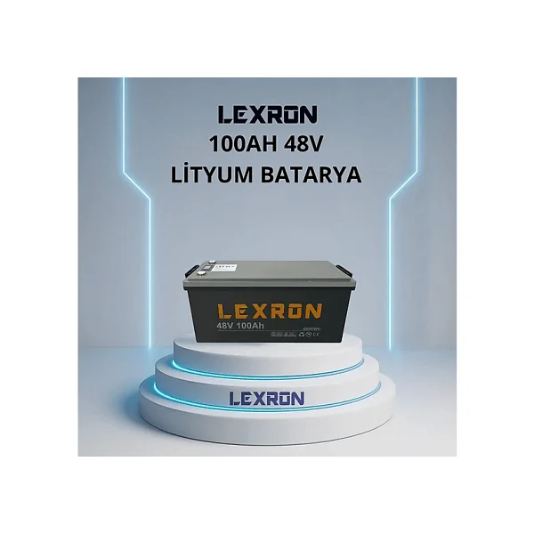 Lexron 100 Ah 48 V Lityum Akü - Görsel 4