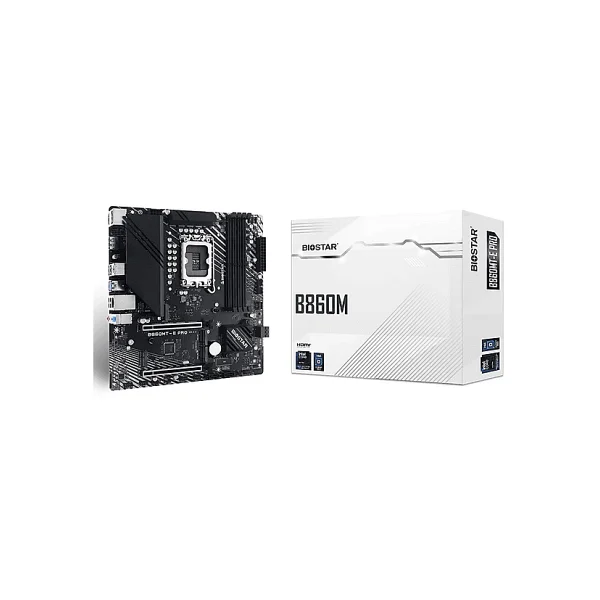Biostar B860mt-E Pro Intel Lga1851 DDR5 Micro Atx Anakart - Görsel 6