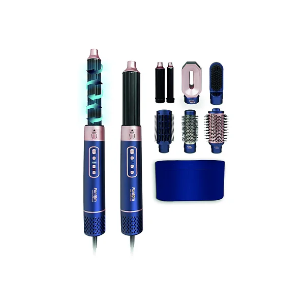 Fantom Hair Styler Sk 1700 Mavi Saç Şekillendirme Seti - Görsel 3