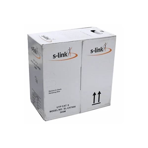 S-Link Sl-Cat608 Utp 305 M Gri Cat6 Network Kablosu - Görsel 4