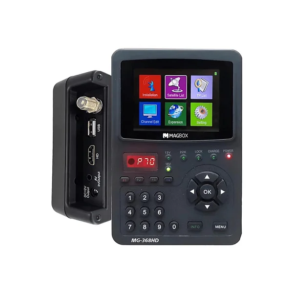 Magbox Mg-368hd Full HD Lcd Ekranlı Görüntülü Dijital Uydu Yön Bulucu - Görsel 3