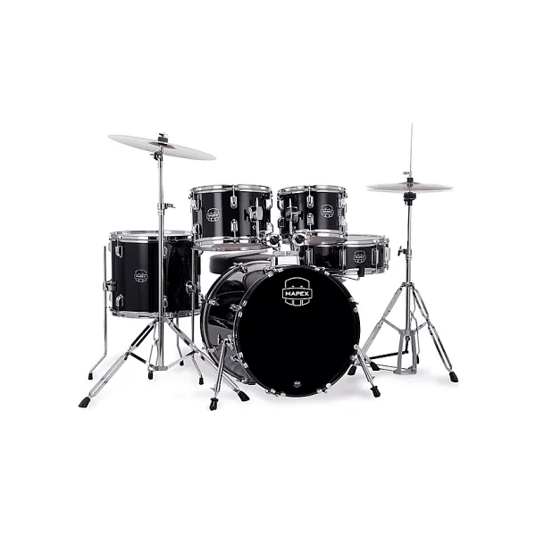 Mapex Comet Cm5844ftcdk Dark Black Akustik Davul Seti - Görsel 3