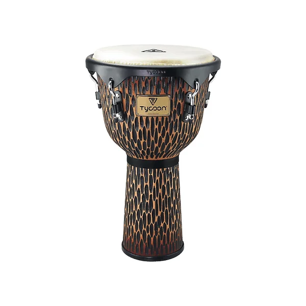 Tycoon Tjss72bco 13 İnç Supremo Select Chiseled Orange Djembe - Görsel 3