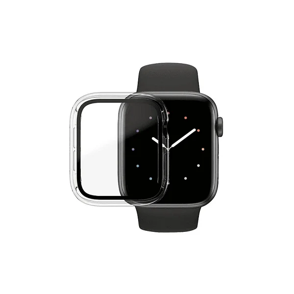 Panzerglass Apple Watch 4 5 6 Se 44mm Şeffaf Full Body Çerçeveli Ekran Koruyucu - Görsel 3