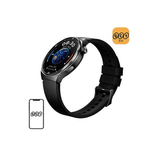 Qcy Gt2 Siyah Akıllı Saat - Görsel 3