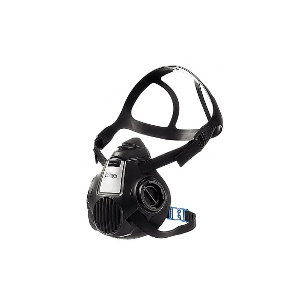 Drager X-Plore 3500 Çift Filtreli Bayonet Bağlantılı Yarım Yüz Maskesi - Görsel 6