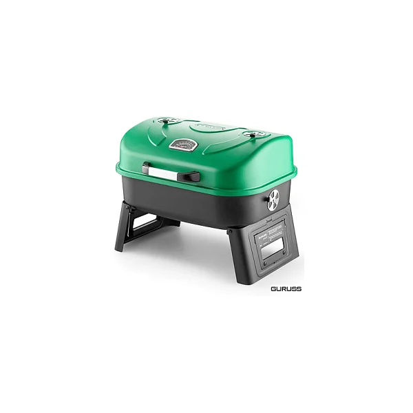 Guruss Go & Grill Yeşil Barbekü Mangal - Görsel 3