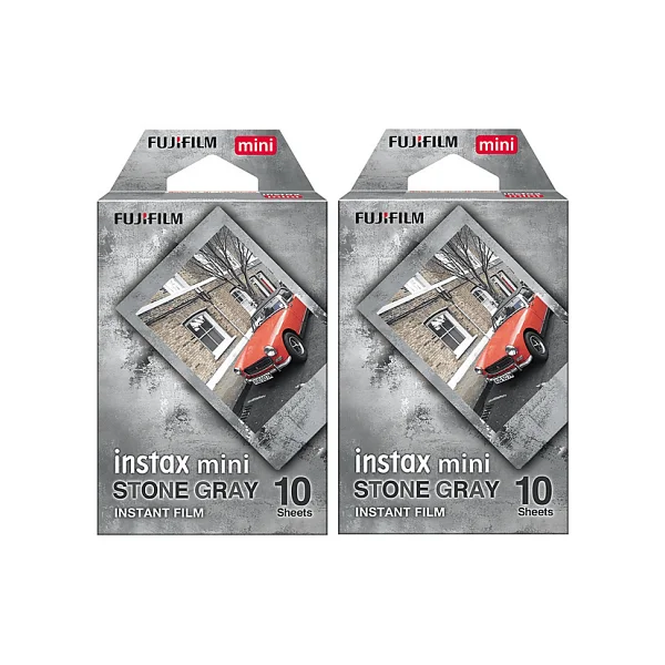 Fujifilm Instax Mini Stone Gray 10x2 Film Seti - Görsel 6