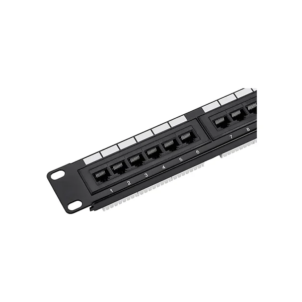 Herz Cat6 Patch Panel Full 24 Port Utp - Görsel 3