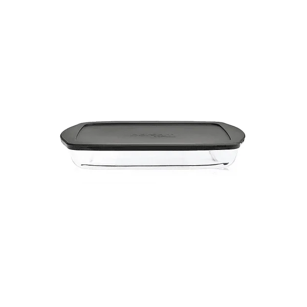 Paşabahçe 59006 1950 Cc 33x19 Cm Plastik Kapaklı Dikdörtgen Borcam - Görsel 3